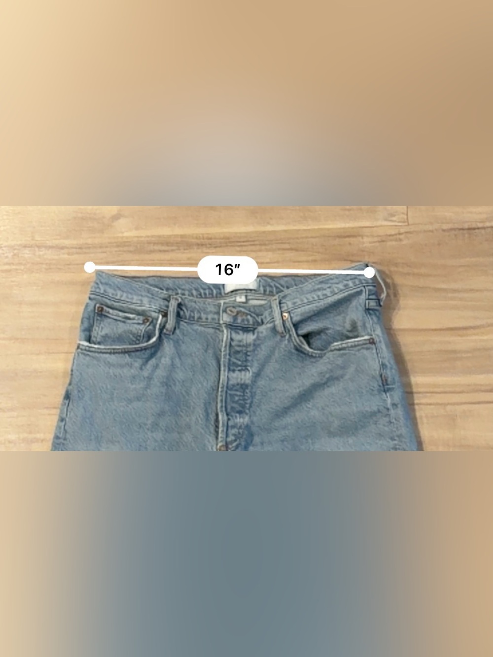 VGUC Agolde Riley Jeans - Picture 5 of 12